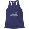 magic wand rhinestone Racerback Tank