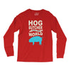 hog butcher to the world chicago Long Sleeve Shirts
