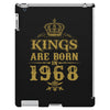 kings are born in 1968 iPad 3 and 4 Case