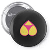 love (2) Pin-back button