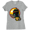 boba fett desert Ladies Fitted T-Shirt