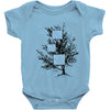 pockets of spring Baby Onesie