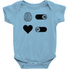How To Live A Happy Life Baby Onesie