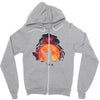 blood moon Zipper Hoodie