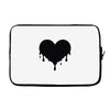 dripping heart melting heart Laptop sleeve