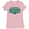greendale human beings Ladies Fitted T-Shirt