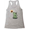 zombie cat Racerback Tank