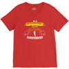 not all superheroes ... dresses V-Neck Tee