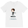 i rebel V-Neck Tee