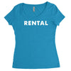 rental Women's Triblend Scoop T-shirt