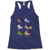 unicorn funny Racerback Tank