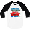 push me around grandpa 3/4 Sleeve Shirt