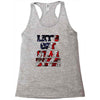 star spangled hammered Racerback Tank