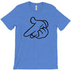 mickey pistol hands gun hip hop mens r&amp;b gangsta banksy grey t shirt s T-Shirt