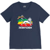 lion's den lion V-Neck Tee