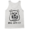 deal with it angry pitbul Tank Top