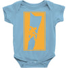 rock climbing wall climb indoor outdoor 2 Baby Onesie