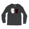 purr evil Long Sleeve Shirts