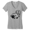 sheep shgger Women's V-Neck T-Shirt