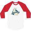 jurassic bunnies 3/4 Sleeve Shirt