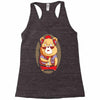 brown bear Racerback Tank