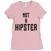 not a hipster Ladies Fitted T-Shirt