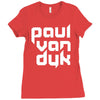 paul van dyk house Ladies Fitted T-Shirt