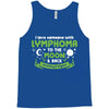I Love Someone with Lymphoma Cancer to The Moon and Back to Infinity Tank Top