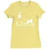 mens funny whisky parody Ladies Fitted T-Shirt