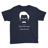 only women shave below the neck Youth Tee