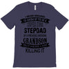 Super Cool Stepdad Of A Freaking Awesome Grandson T-Shirt