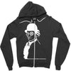 clockwork mozart orange Zipper Hoodie