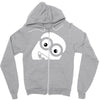 funny face funny Zipper Hoodie