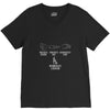 rock paper sissors blowjob V-Neck Tee