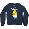 simpsons minion movie parody homer funny Crewneck Sweatshirt