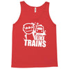 i like trains Tank Top
