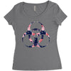 floral hazard Women's Triblend Scoop T-shirt