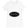 merlottes bar and grill t shirt Ladies Fitted T-Shirt