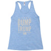 dump trump Racerback Tank