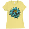 lotus flower Ladies Fitted T-Shirt