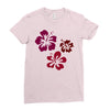 flowers Ladies Fitted T-Shirt