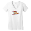 time travel Women's V-Neck T-Shirt