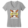 funny  creek paddle shop, ideal gift, birthday present Women's V-Neck T-Shirt