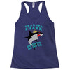 Grandpa Shark -Shark Do Do Do Racerback Tank