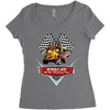 friend miss fritter Women's Triblend Scoop T-shirt