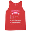 technician's wife Tank Top