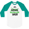 its marching band season green 3/4 Sleeve Shirt