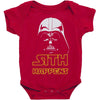 star wars darth vader sith happens funny quote Baby Bodysuit