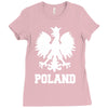 poland polska polish football flag new Ladies Fitted T-Shirt