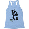 radioactive cat Racerback Tank